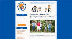 Desktop Screenshot of lakewoodpediatricassociates.com